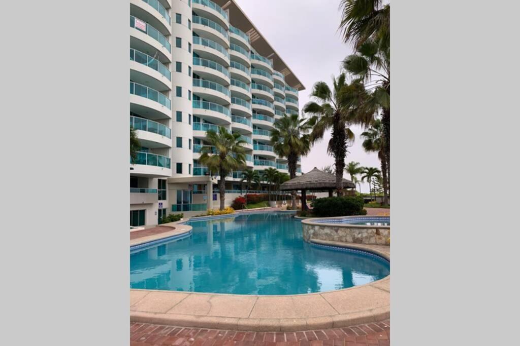 Dpto. Privado Frente Al Mar Con Vista Espectacular Apartment Salinas  Exterior photo